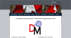 Desktop Screenshot of dominiquemillette.com